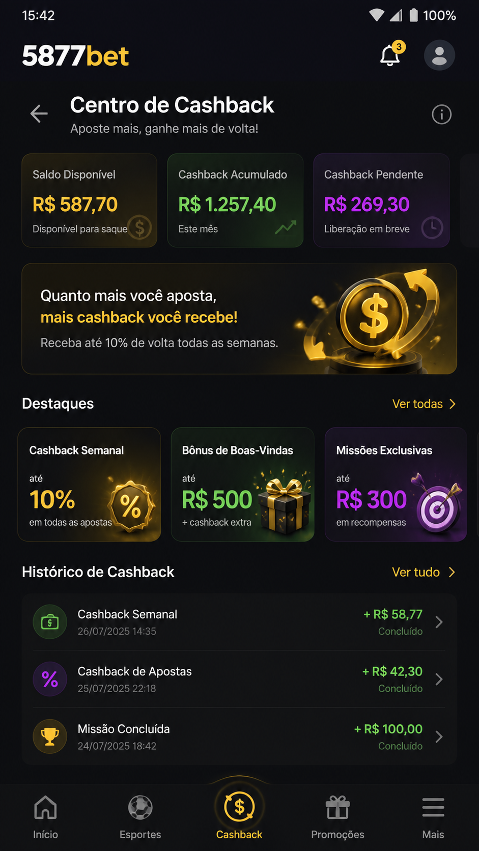 5877bet screenshot